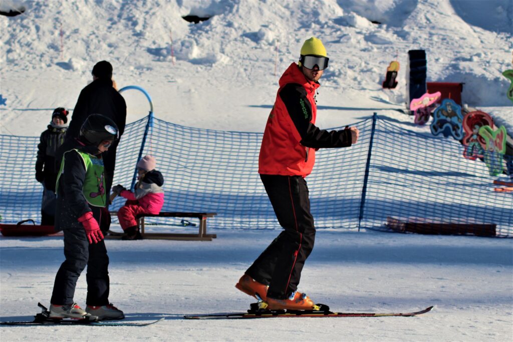 individuální výuka lyžování dětí Harrachov