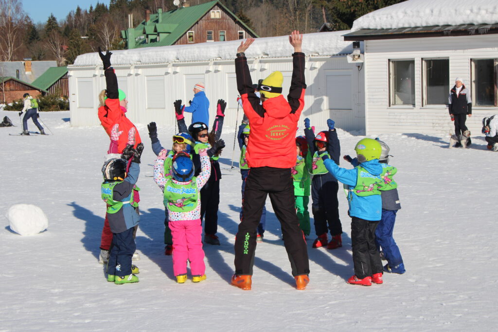 Skupinová výuka lyžařská škola Harrachov